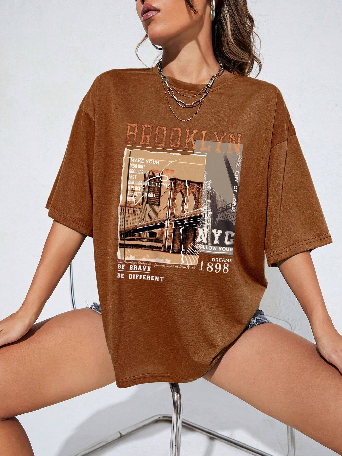 Remera con estampa