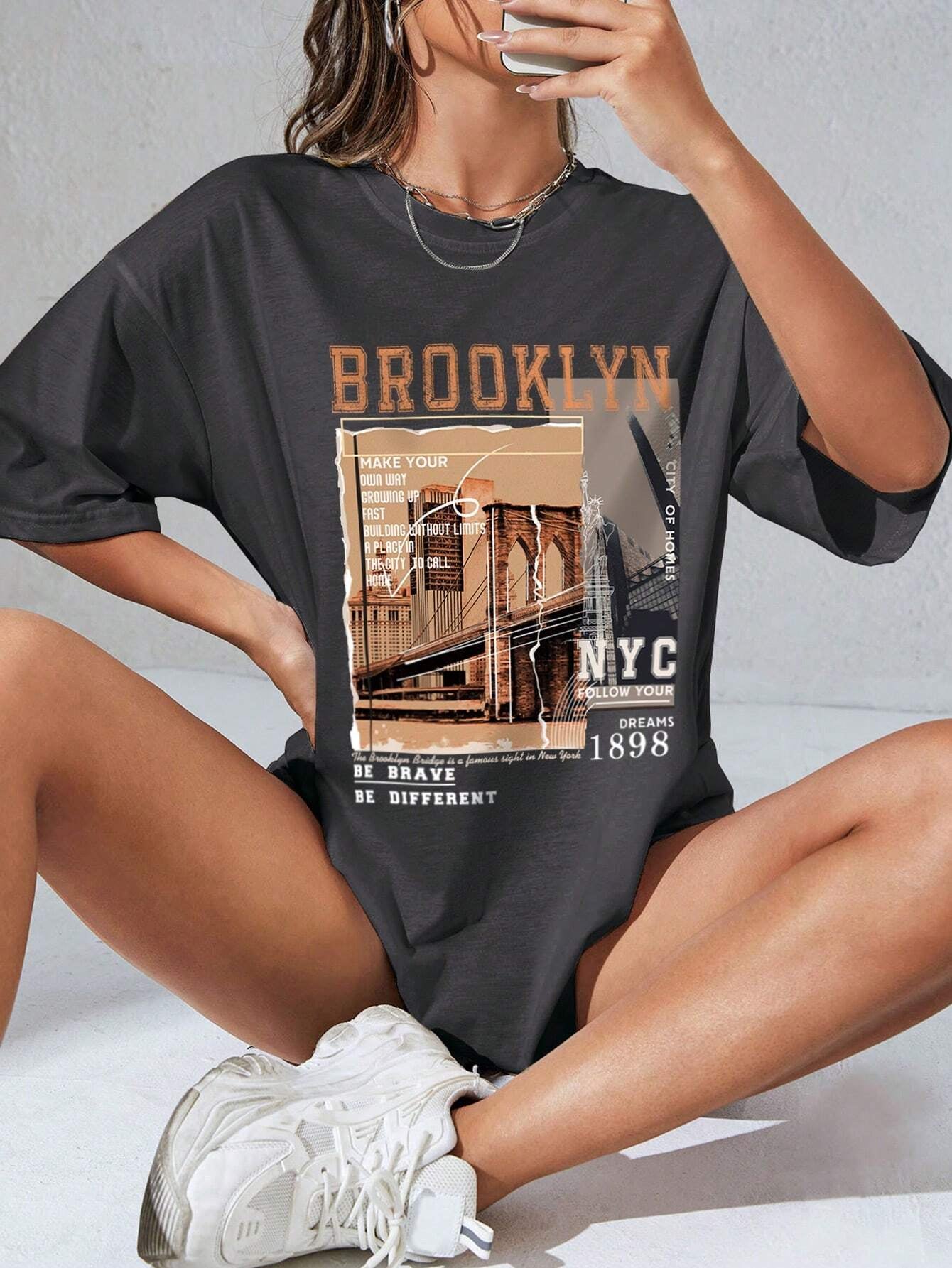 Remera con estampa