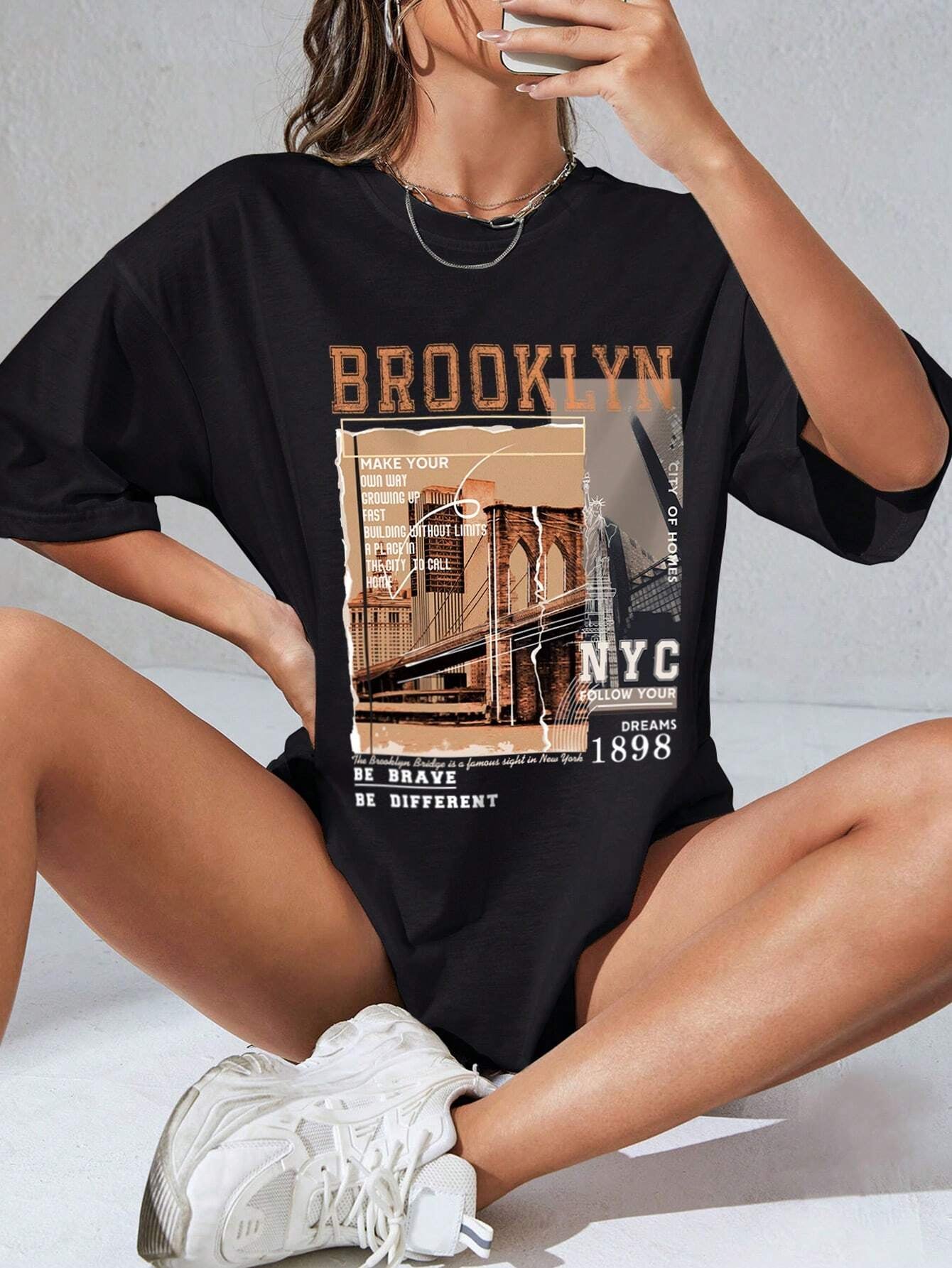 Remera con estampa