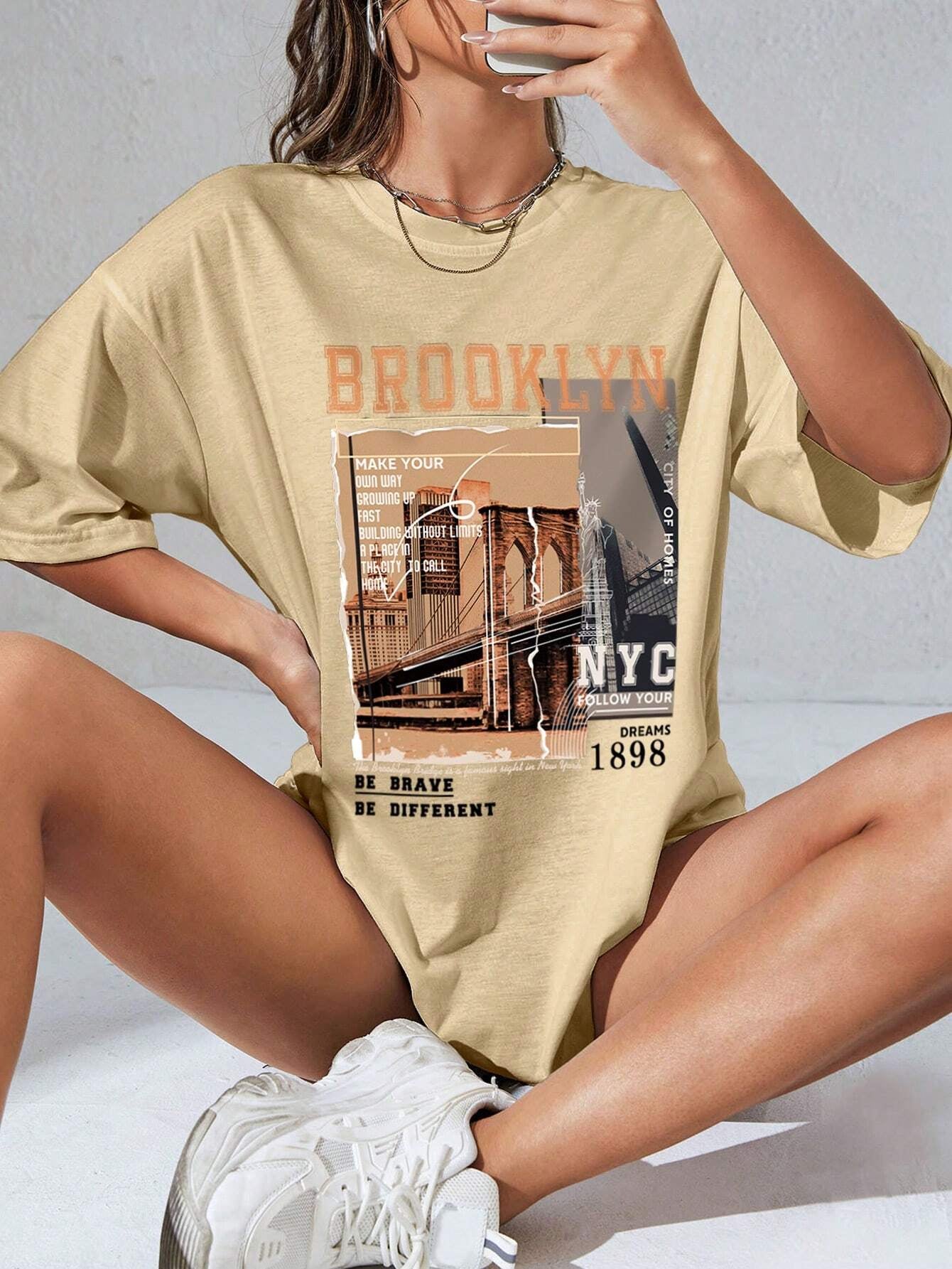 Remera con estampa