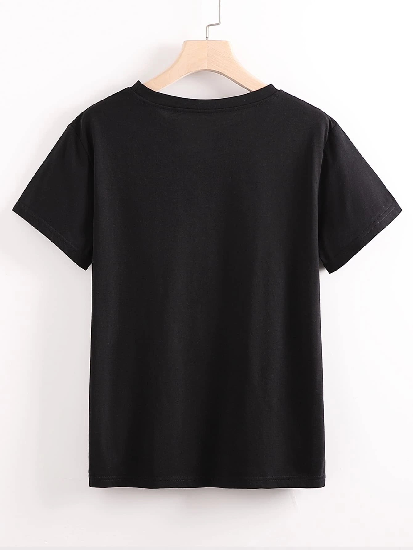 Remera con estampa