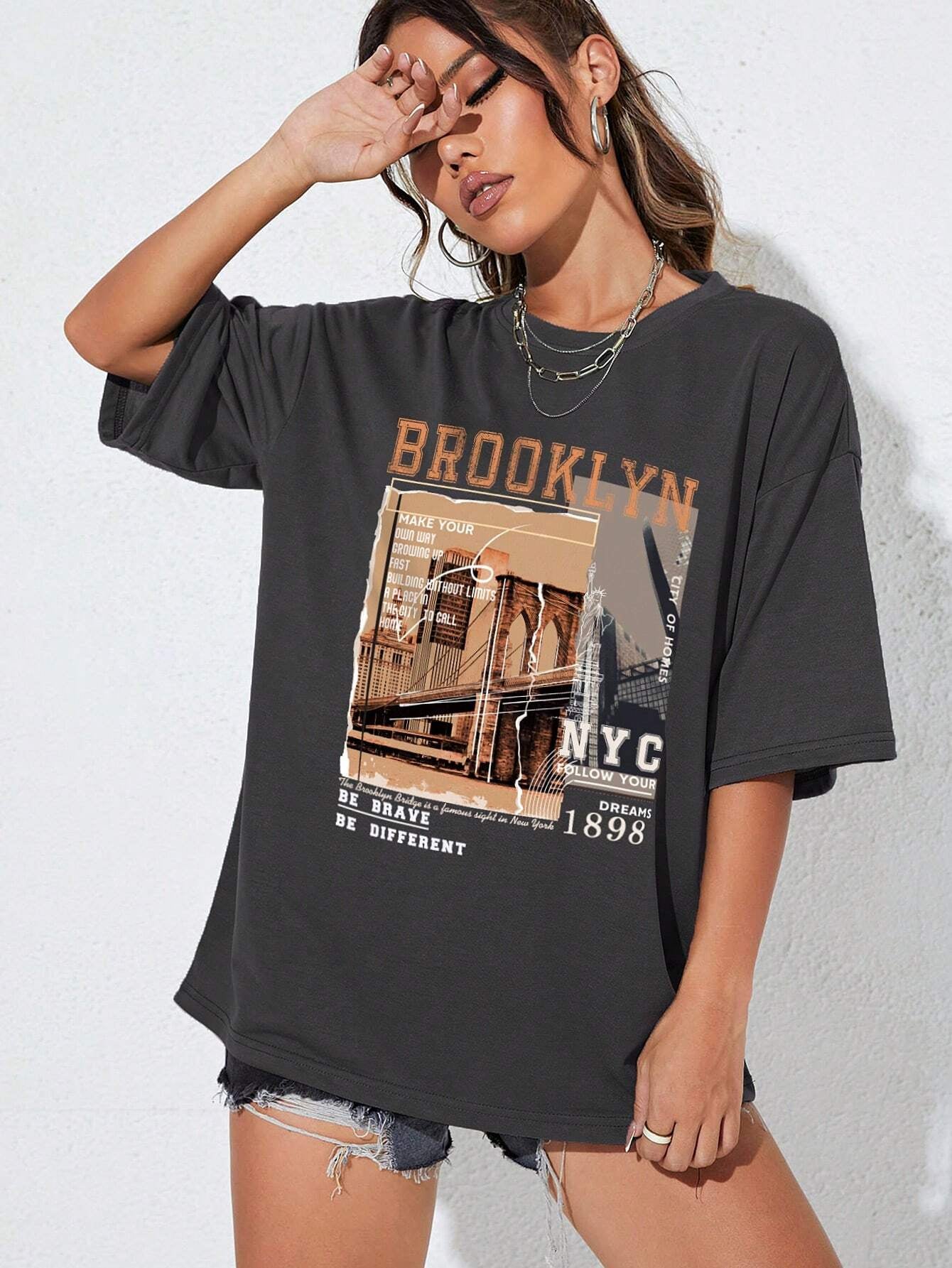 Remera con estampa