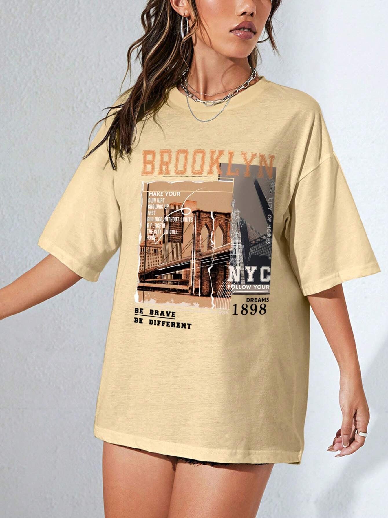 Remera con estampa