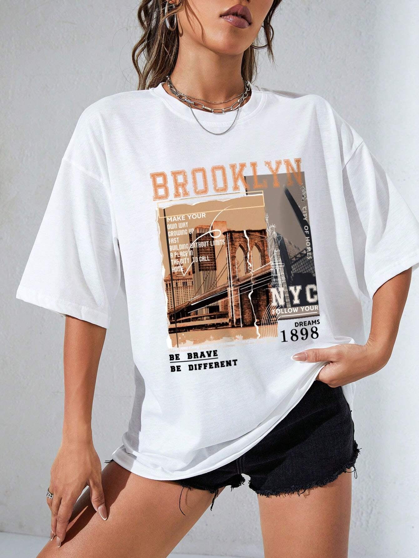 Remera con estampa