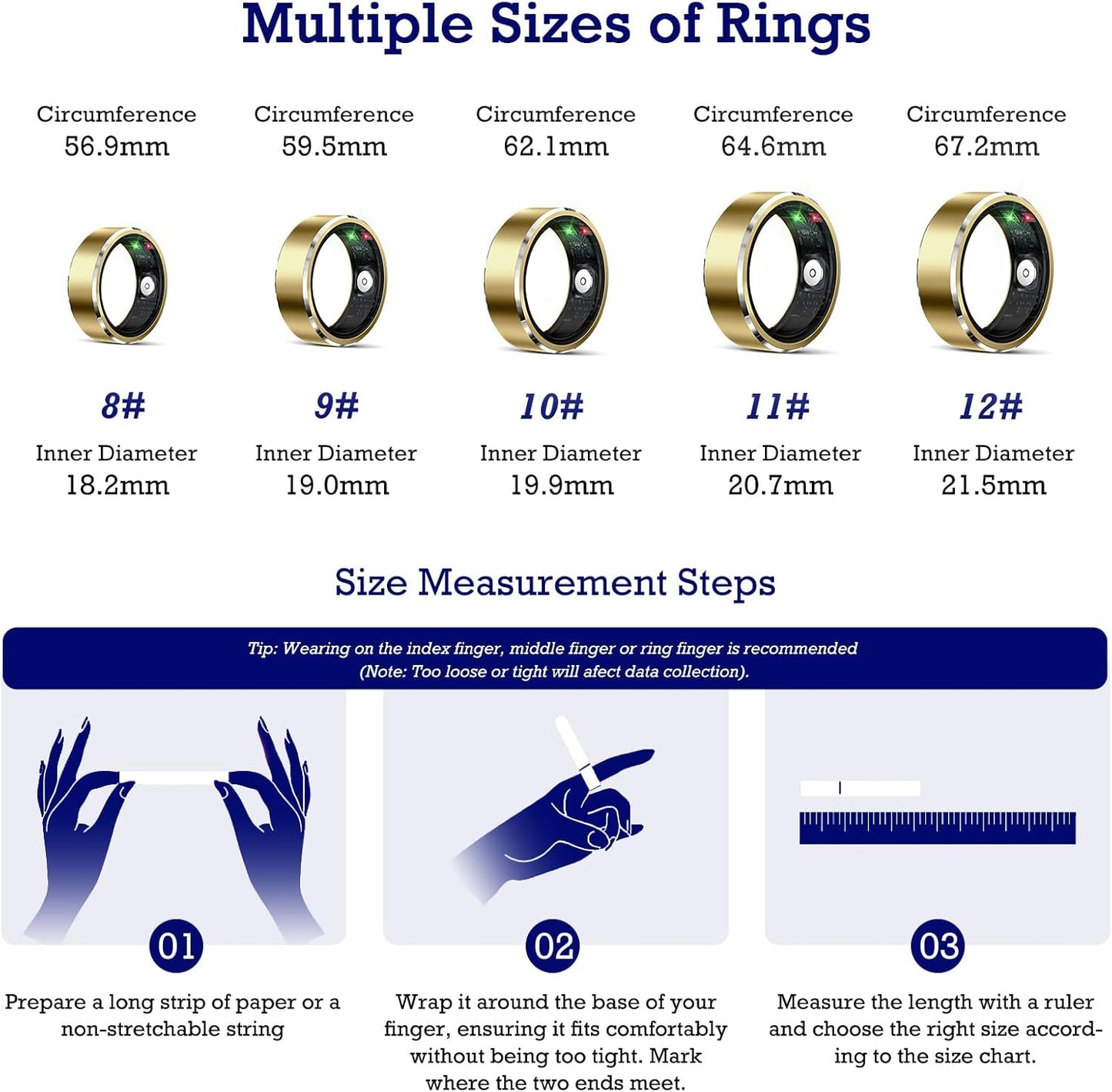 Smart Ring Health Tracker