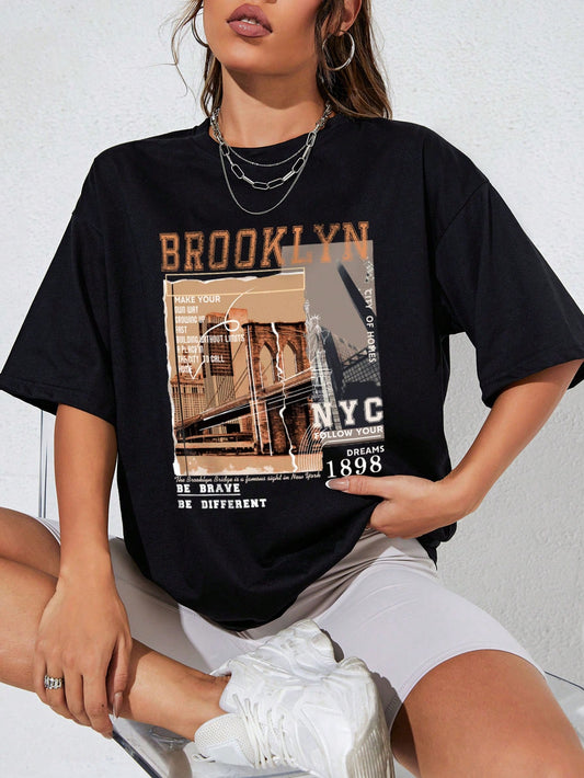 Remera con estampa