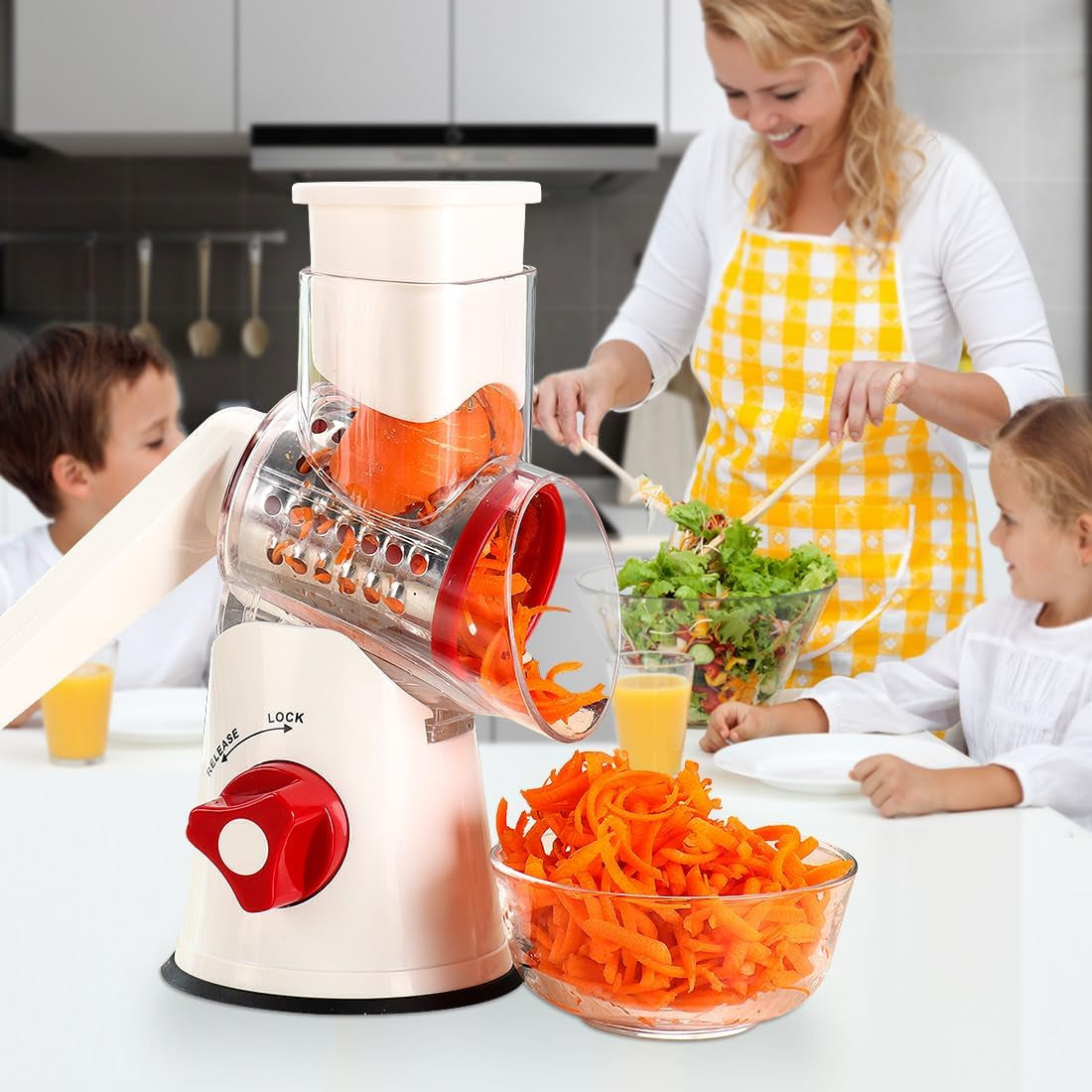 Rotary Cheese Grater Hand Crank