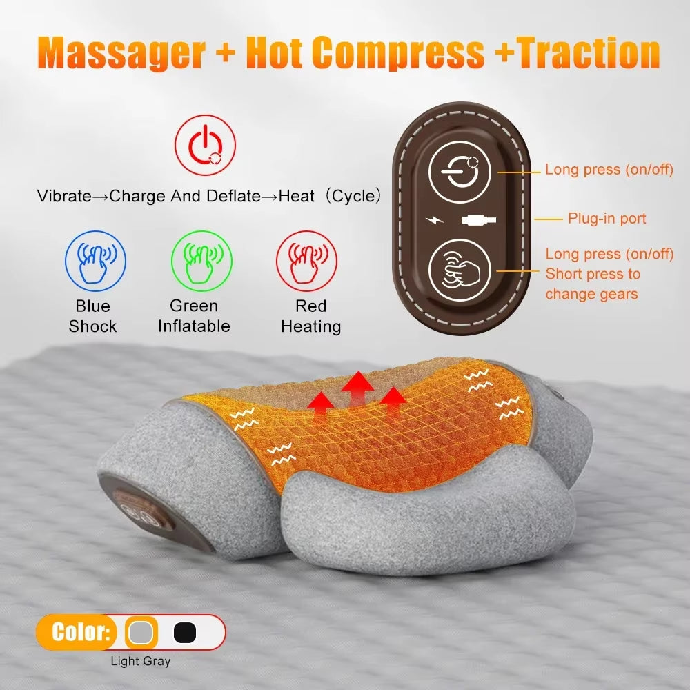 Electric Neck Massager Cervical Pillow 