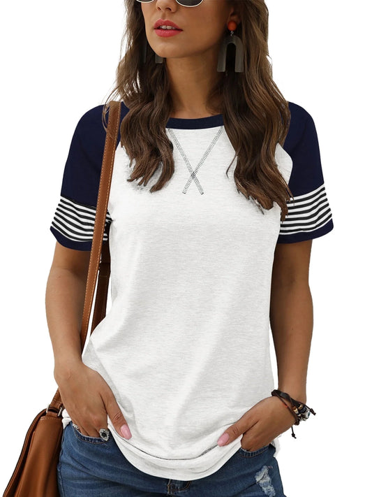 Summer Short Sleeve Tops for Women
