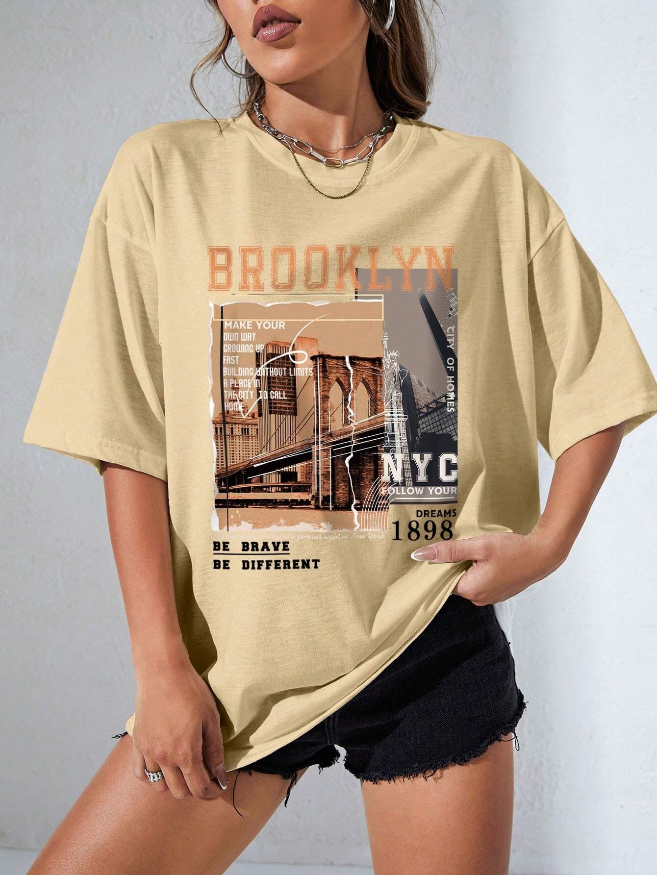 Remera con estampa