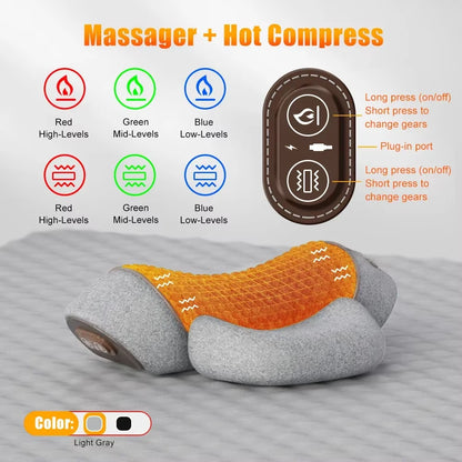 Electric Neck Massager Cervical Pillow 