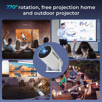Portable 4K Mini Projector