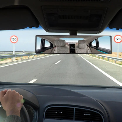 Universal Car Mirror anti Glare Wide-Angle Panoramic 