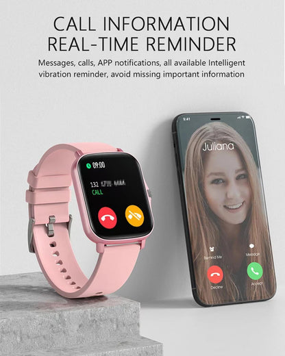 Smart Fitness Tracker Watch for Android/Ios - IP68