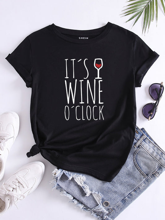 Remera con estampa