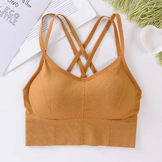 Sexy Women Tops Back Cross Strap Tank 