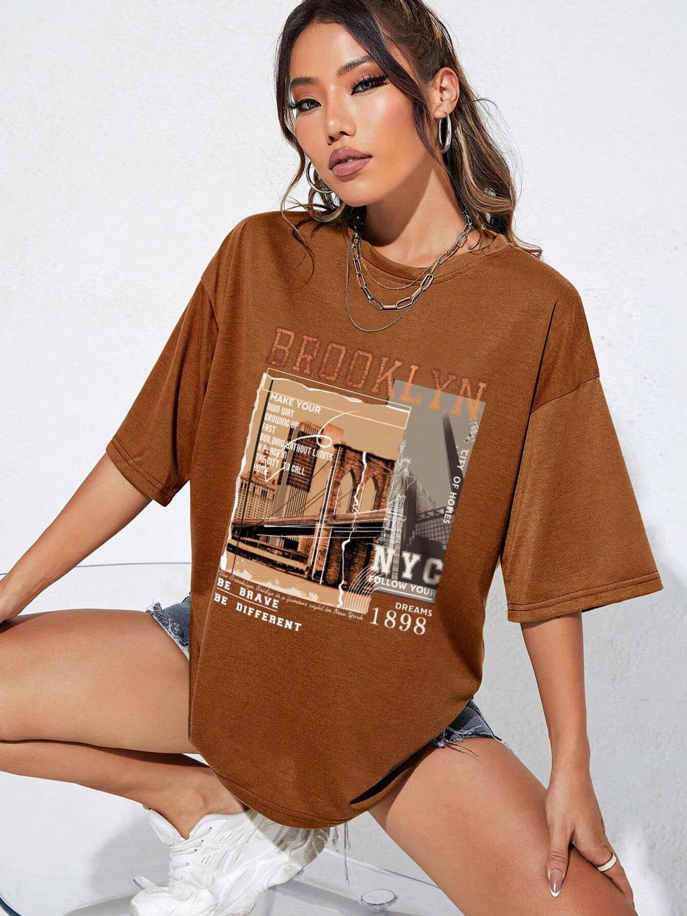 Remera con estampa