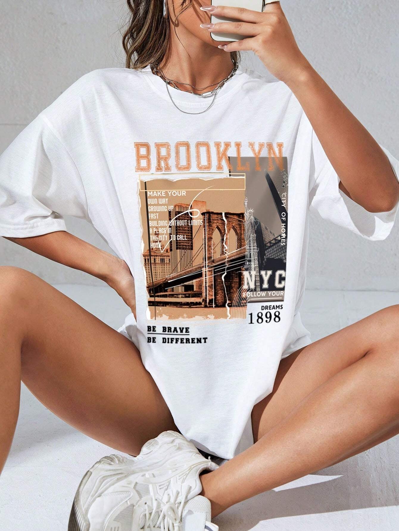 Remera con estampa