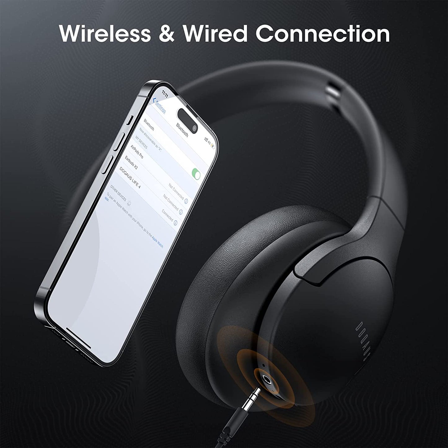 Auriculares Bluetooth Con Microfono Bajo Profundo Auriculares Inalambrico