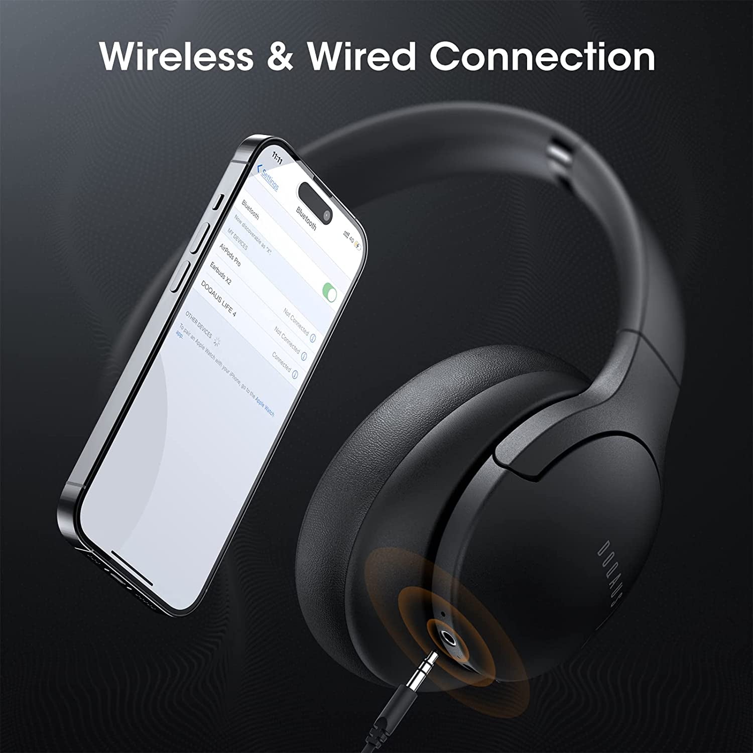 Auriculares Bluetooth Con Microfono Bajo Profundo Auriculares Inalambrico