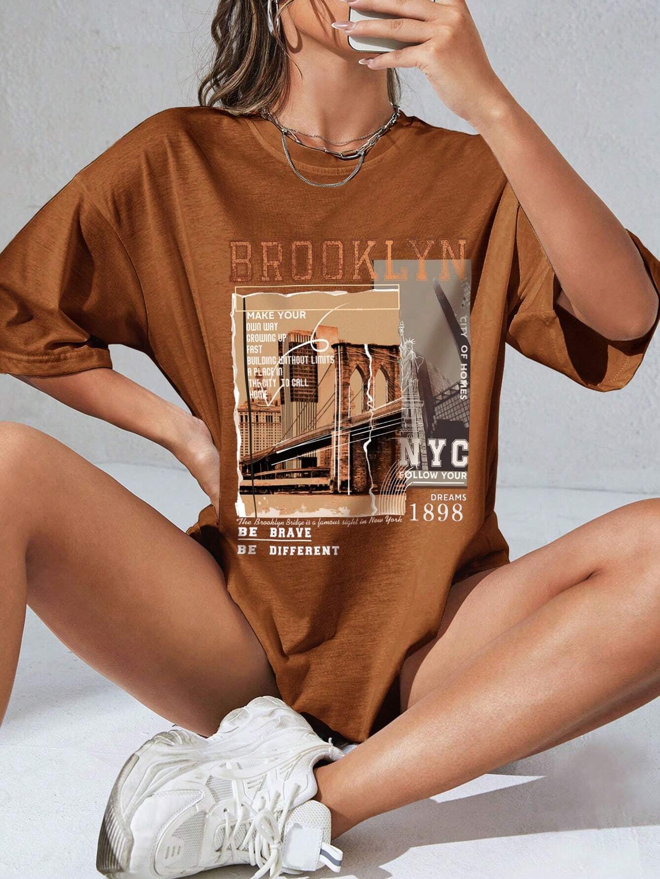 Remera con estampa