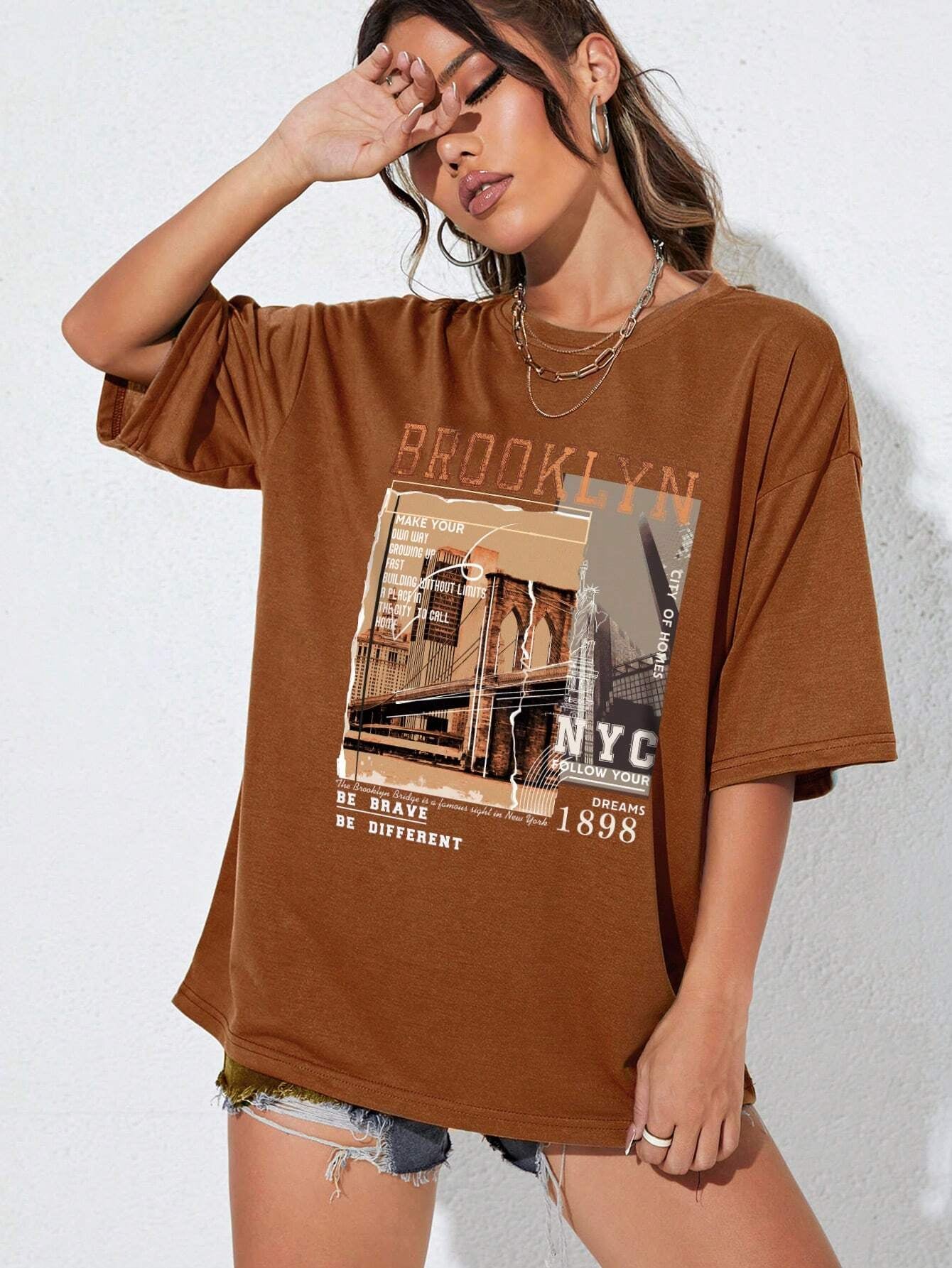Remera con estampa