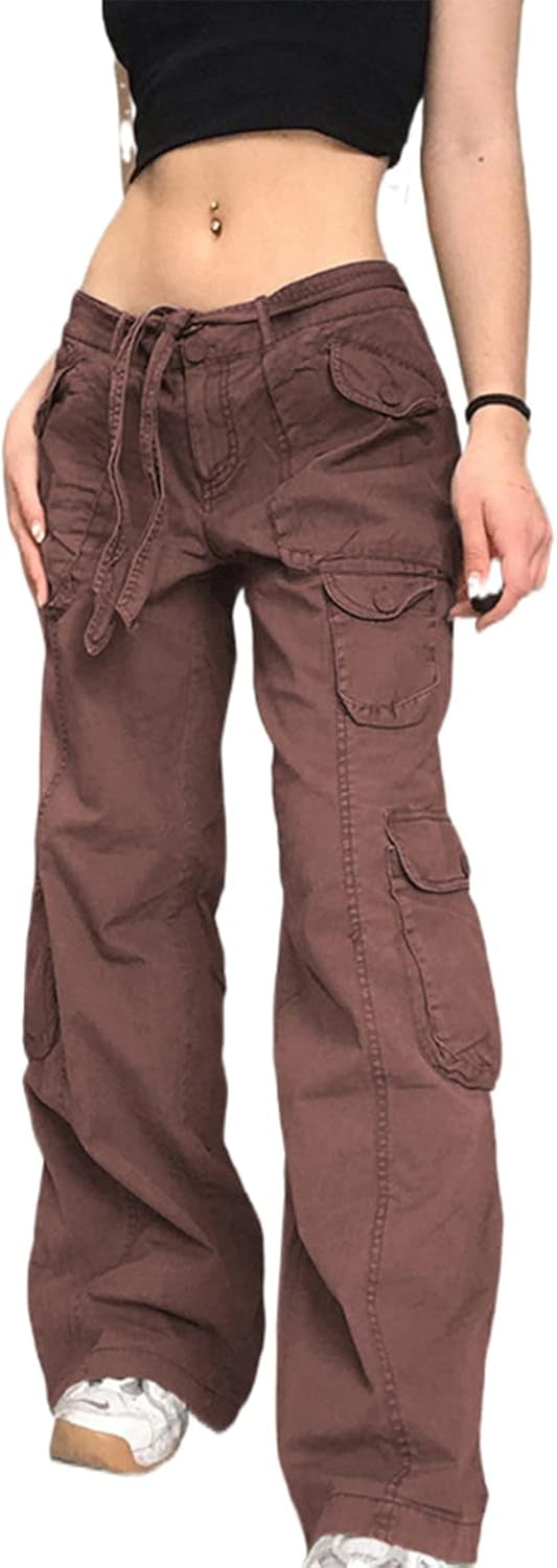 Pantalones vaqueros holgados de cintura alta para mujer, estilo vintage