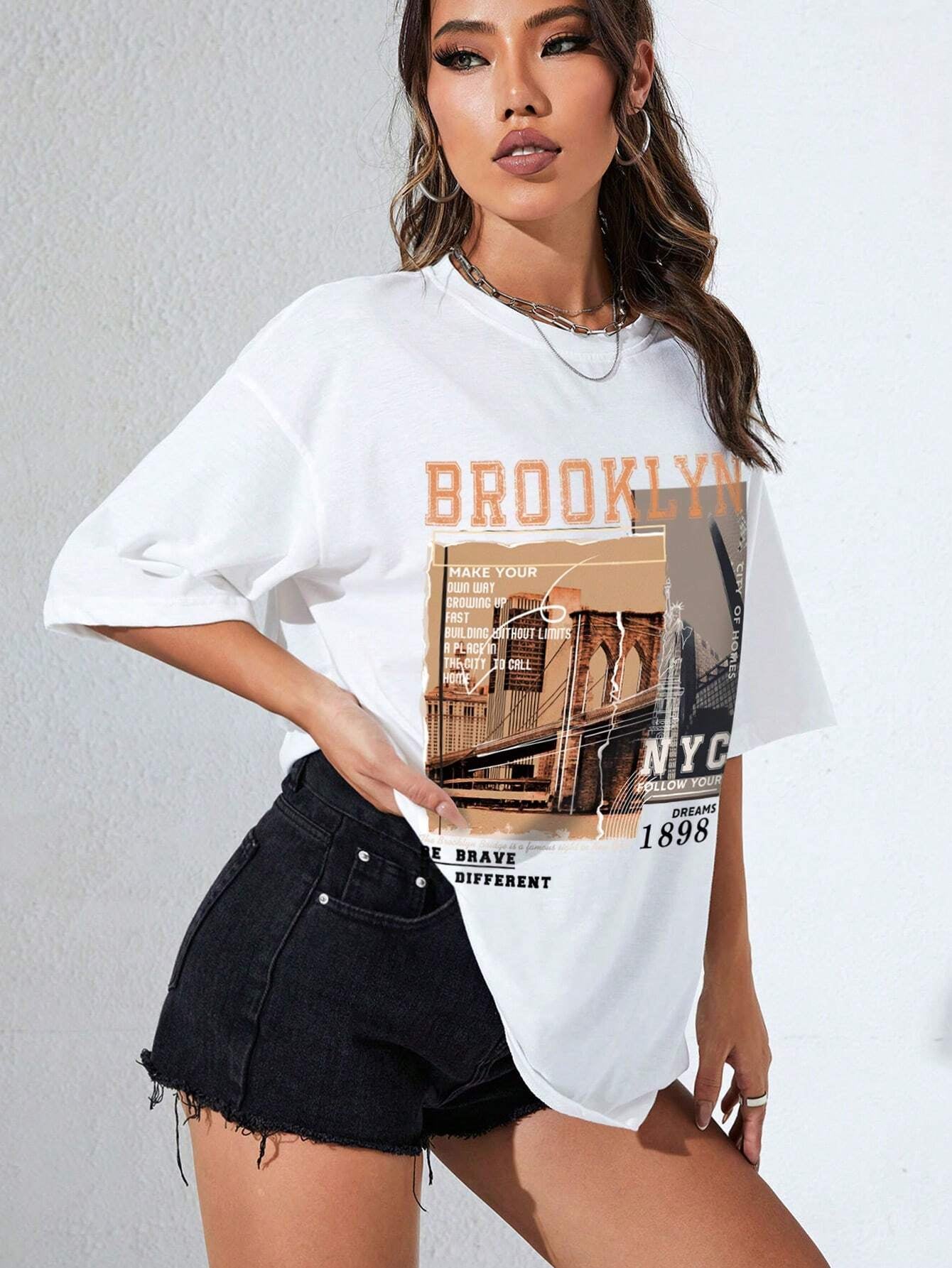 Remera con estampa