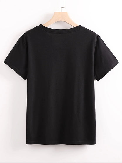 Remera con estampa