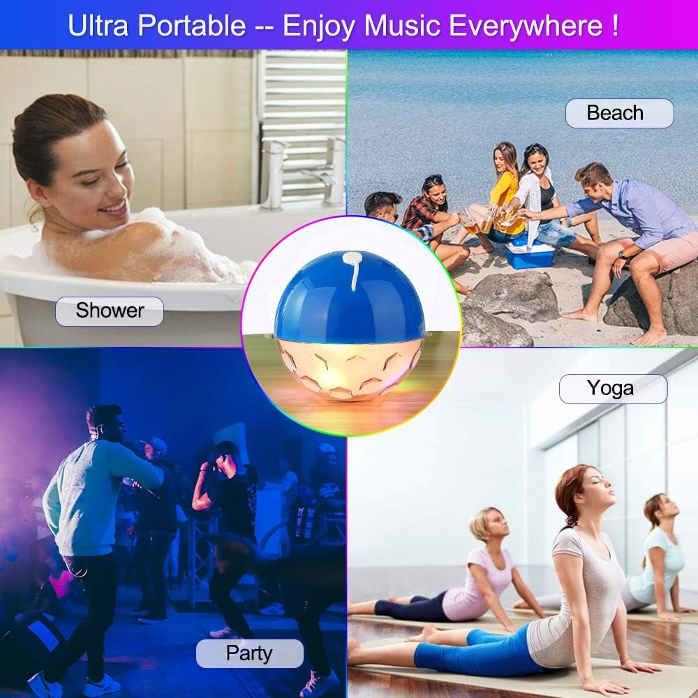 Bluetooth Speakers with RGBW Lights