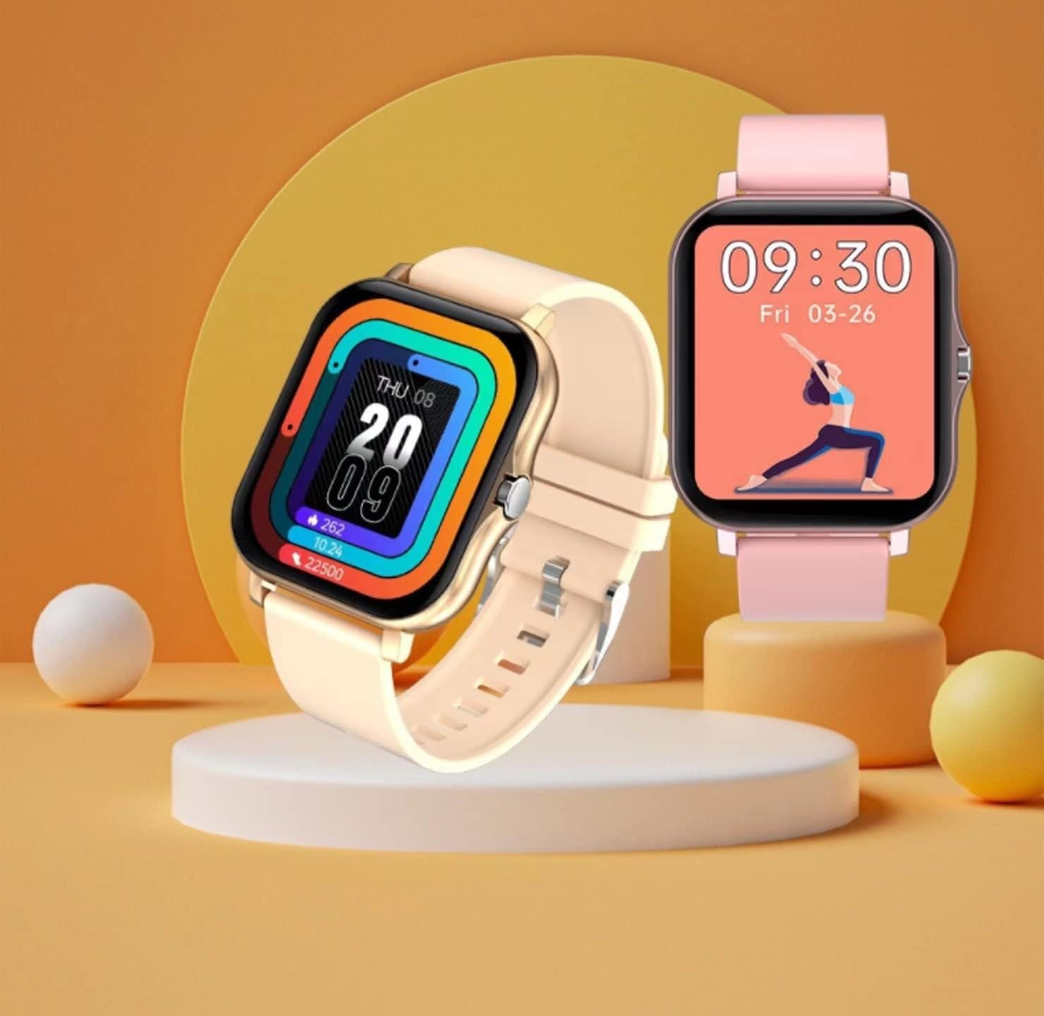 Smart Fitness Tracker Watch for Android/Ios - IP68