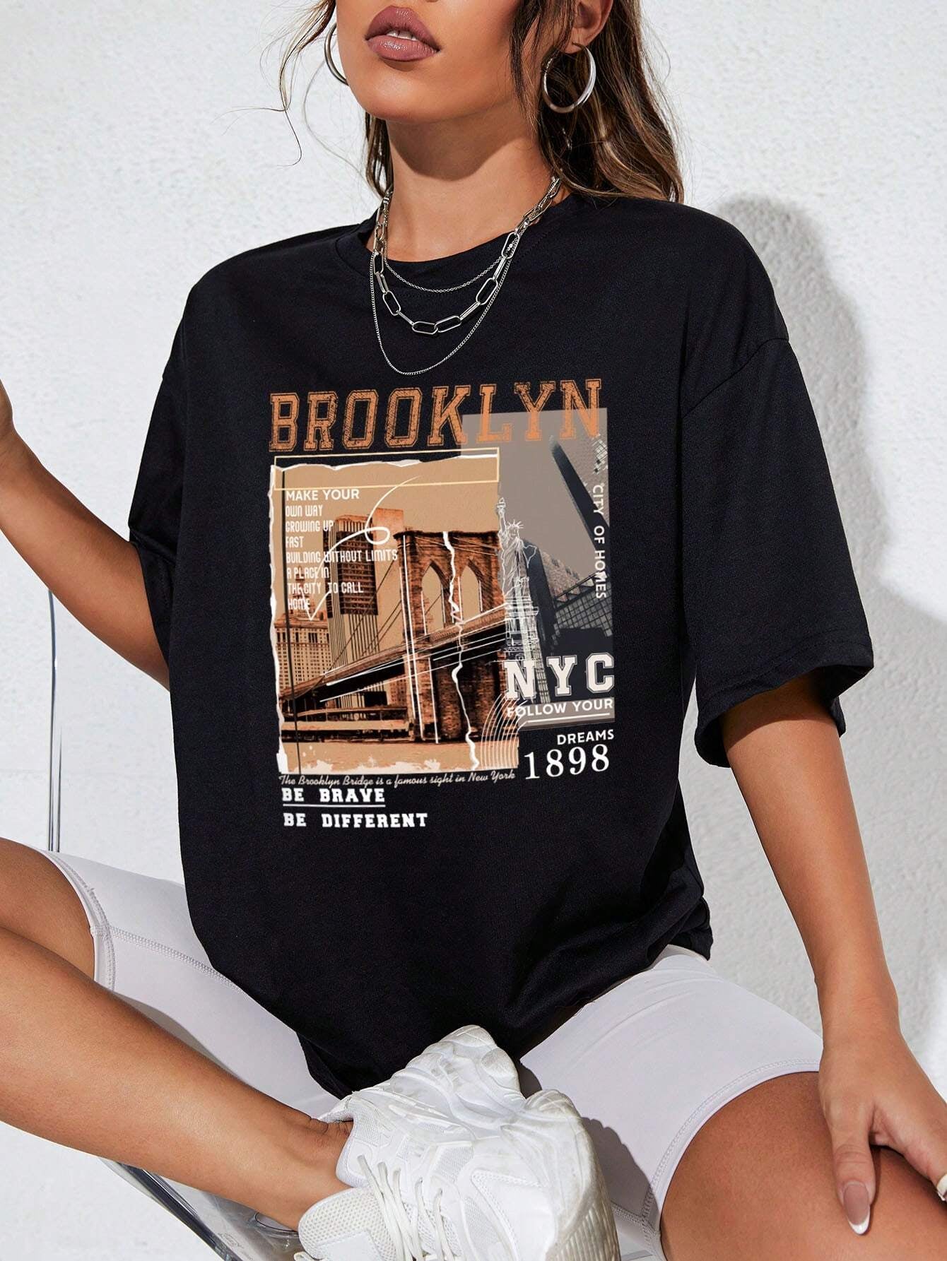 Remera con estampa