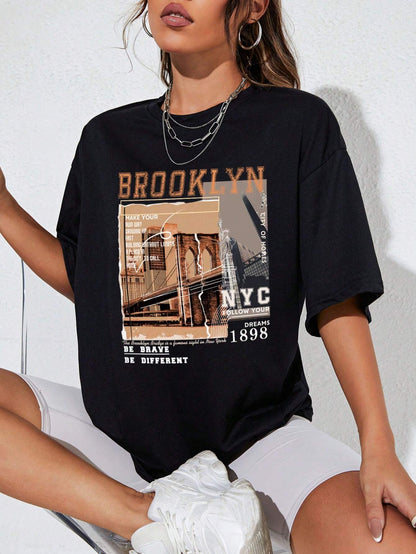 Remera con estampa