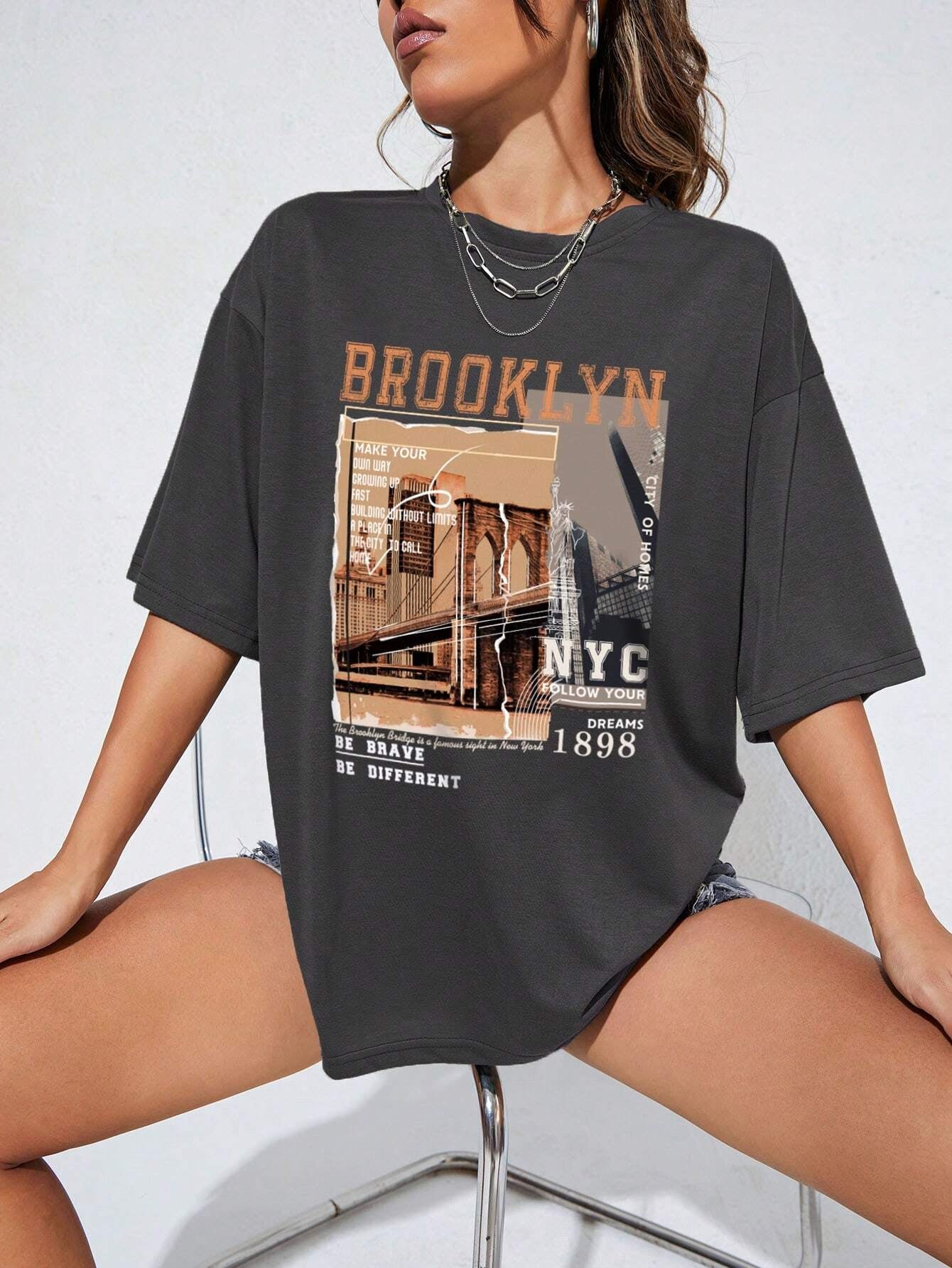 Remera con estampa