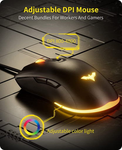 Gaming Keyboard and Mouse Combo