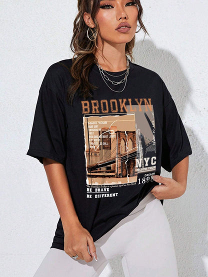 Remera con estampa