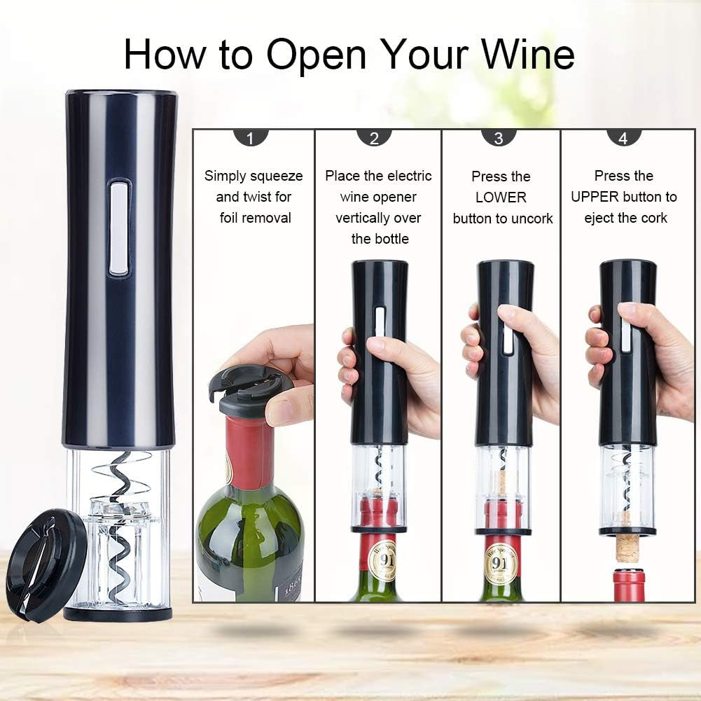 Electric Wine Opener Set
