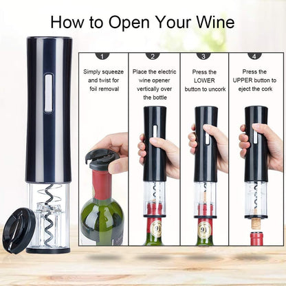 Electric Wine Opener Set