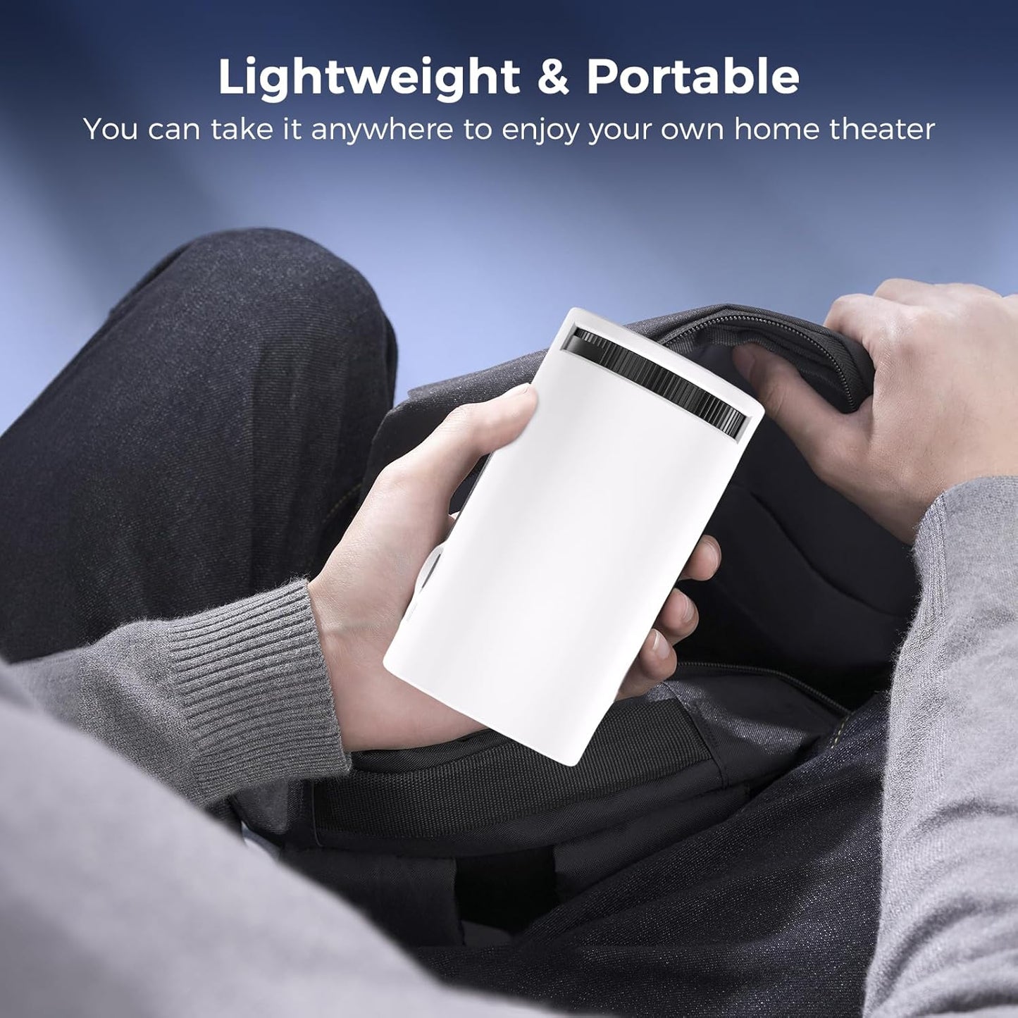 Portable 4K Mini Projector