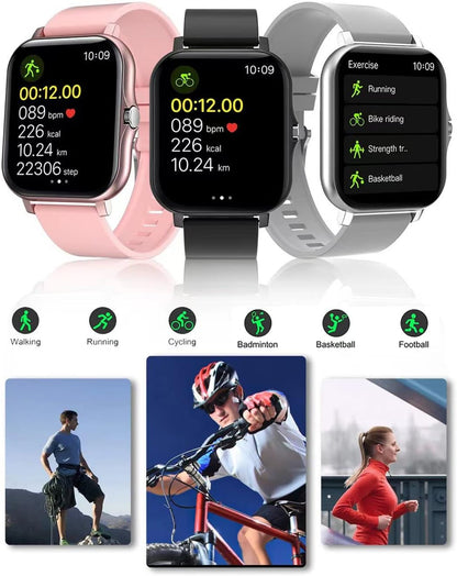 Smart Fitness Tracker Watch for Android/Ios - IP68