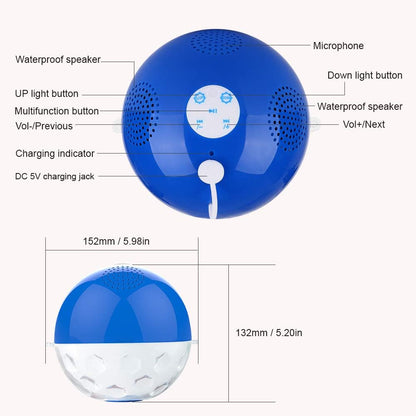Bluetooth Speakers with RGBW Lights