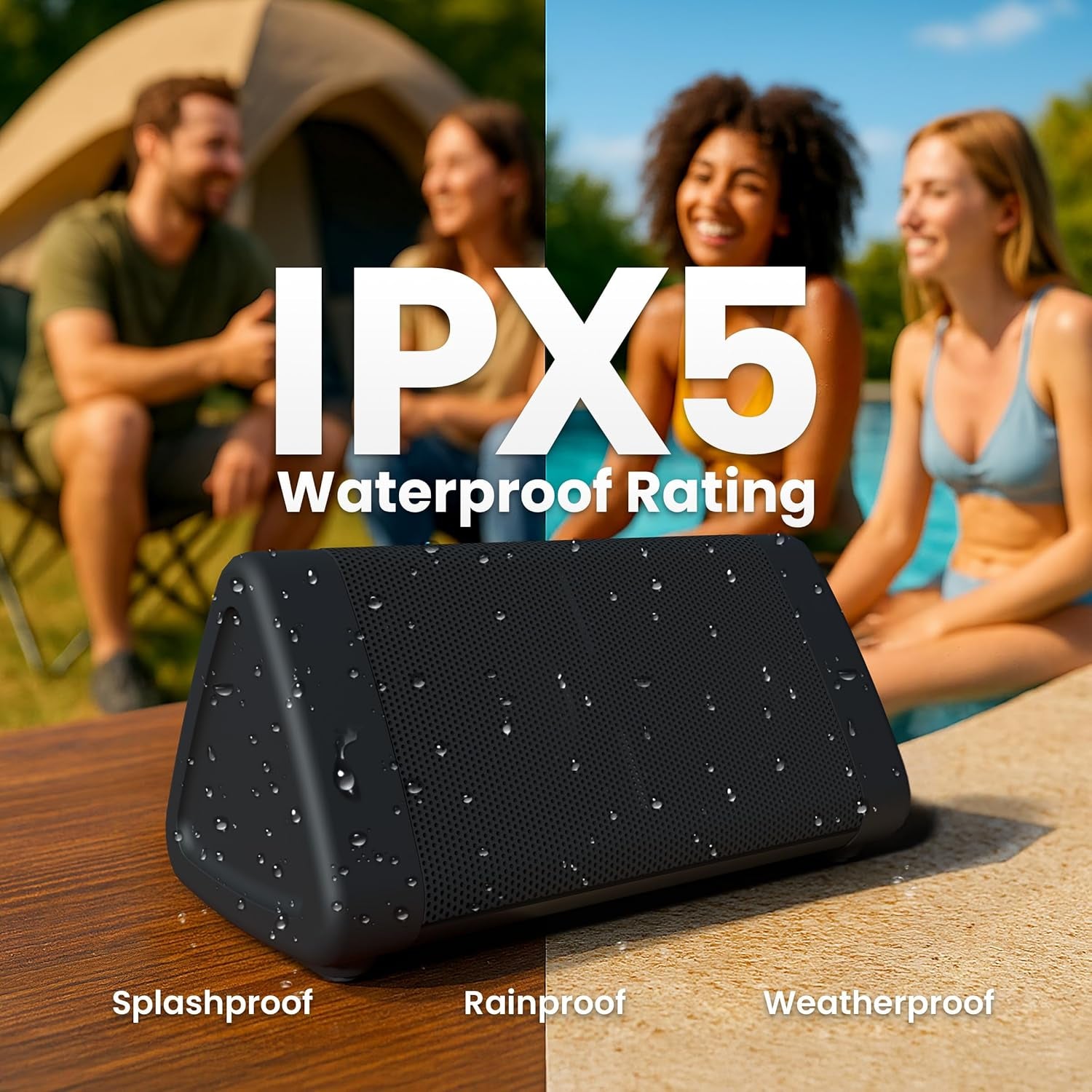 Portable Bluetooth 5.4 Speaker 